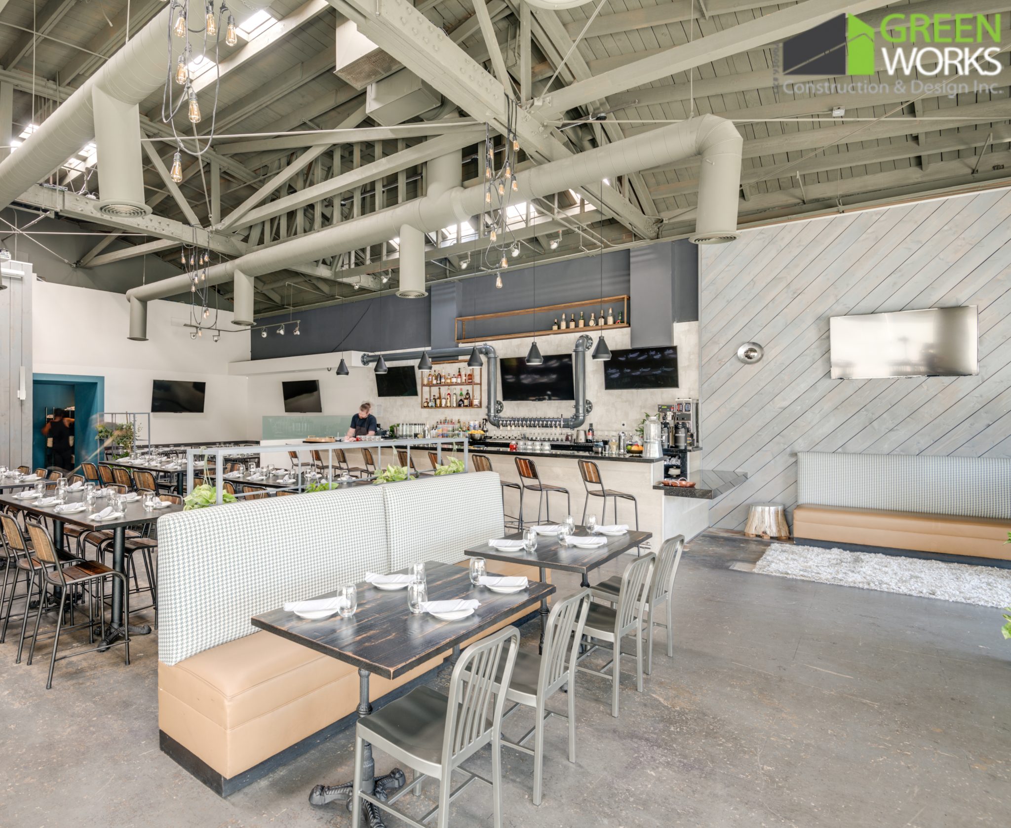 LA Restaurant-Kitchen Remodel - Greenworks Construction and Design Inc.