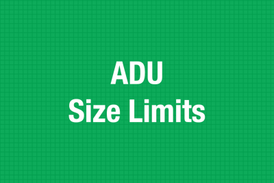 ADU Size Limits