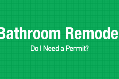 Bathroom Remodel: Do I need a Permit?