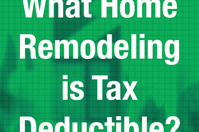 What Home Remodeling is Tax Deductible in Los Angeles?
