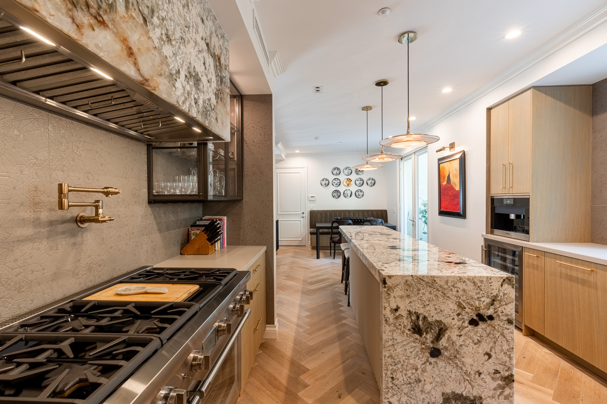 Modern Kitchen in Beverly Hills