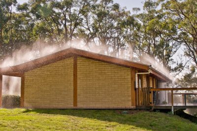 High-Volume Sprinkler Systems for Fires